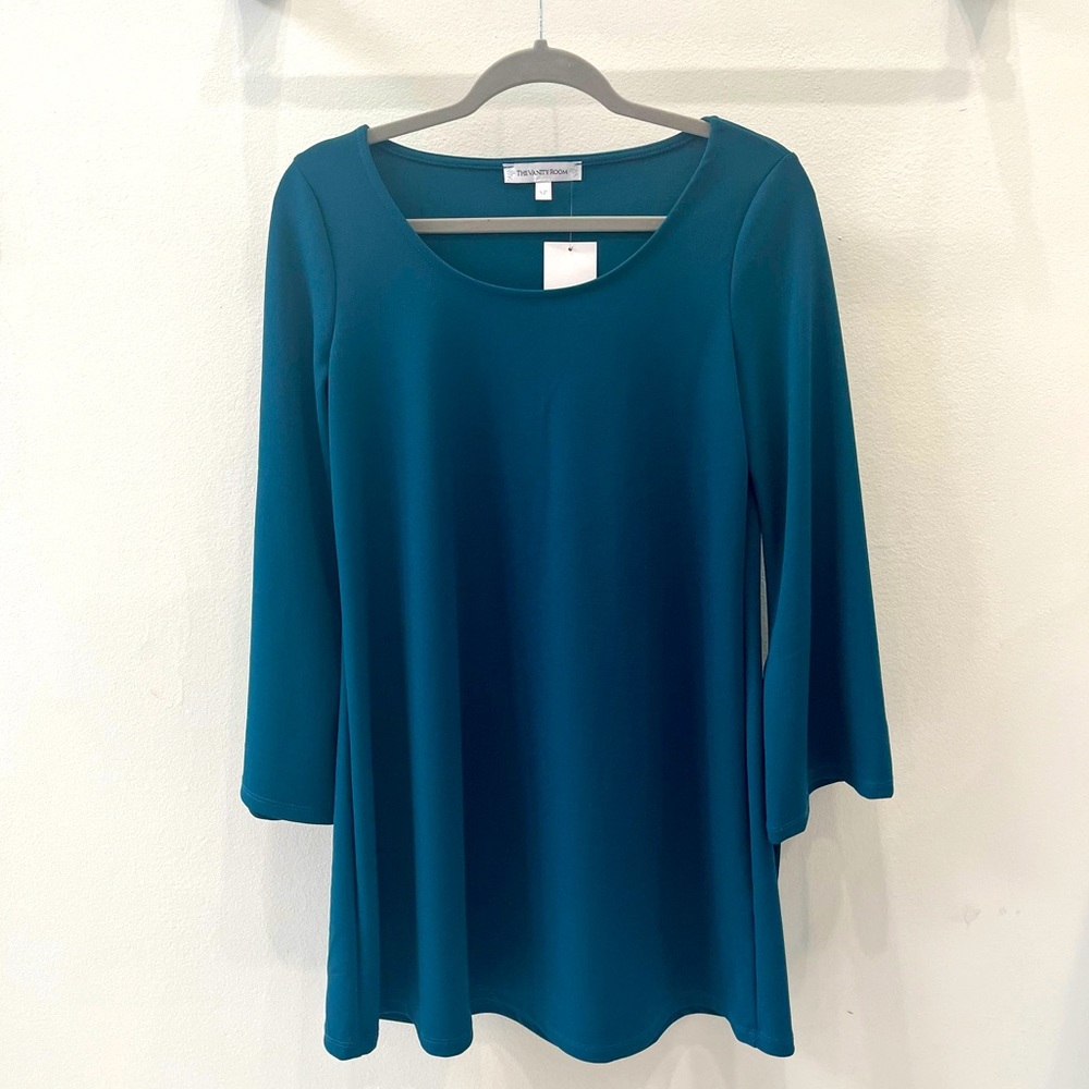 New with tags turquoise Vanity Room Dress